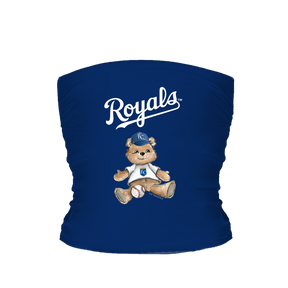 Kansas City Royals Teddy Tube Top - Tiny Turnip