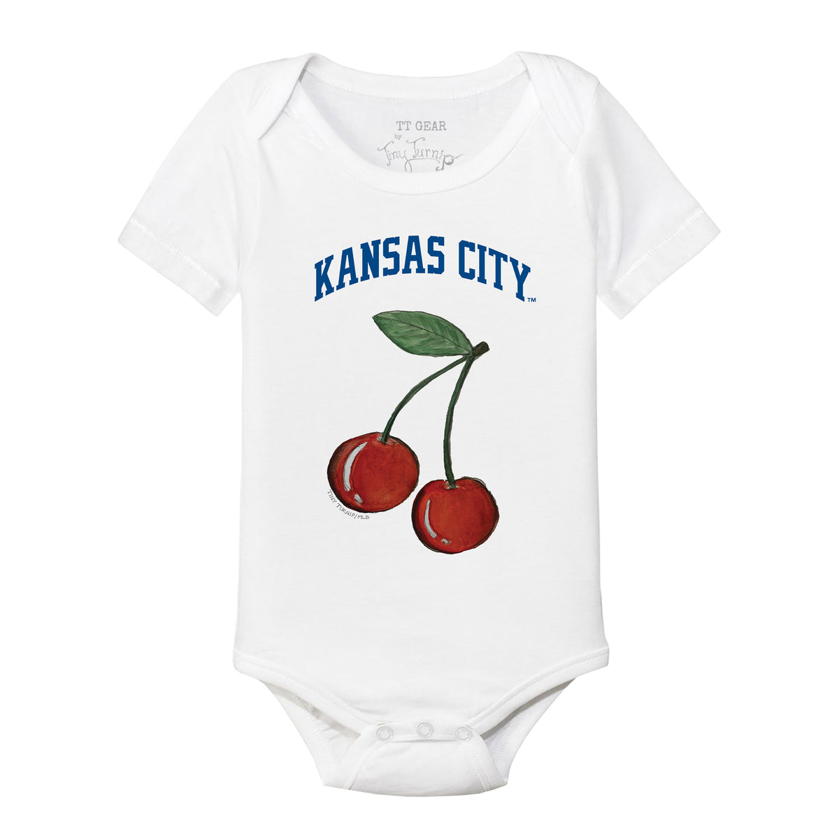 Kansas City Royals Cherries Short Sleeve Snapper