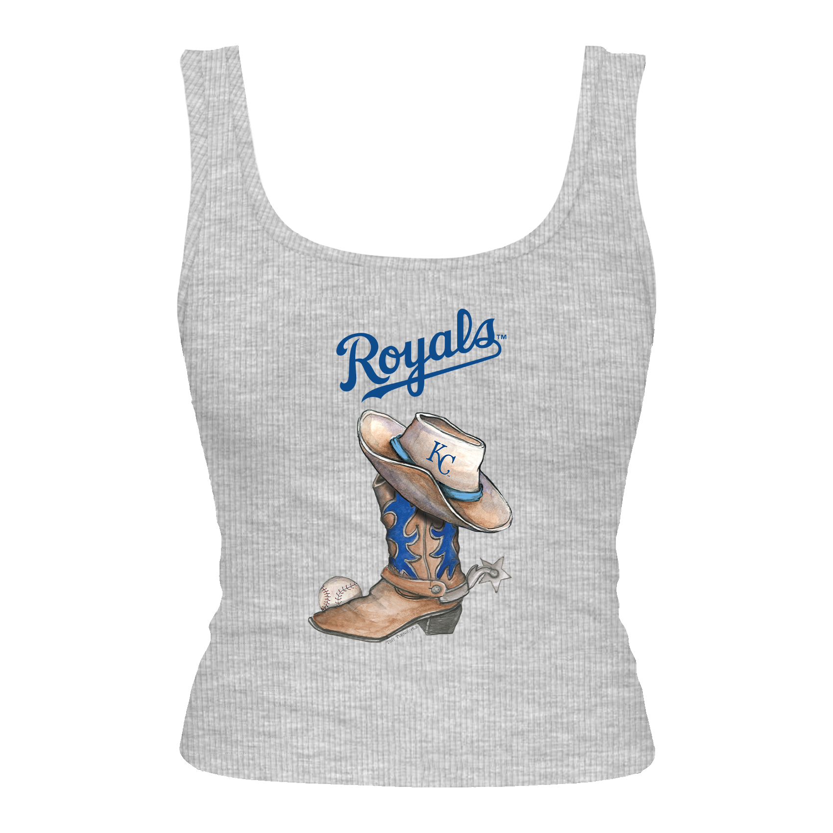 Kansas City Royals Cowboy Boot Emmy Tank