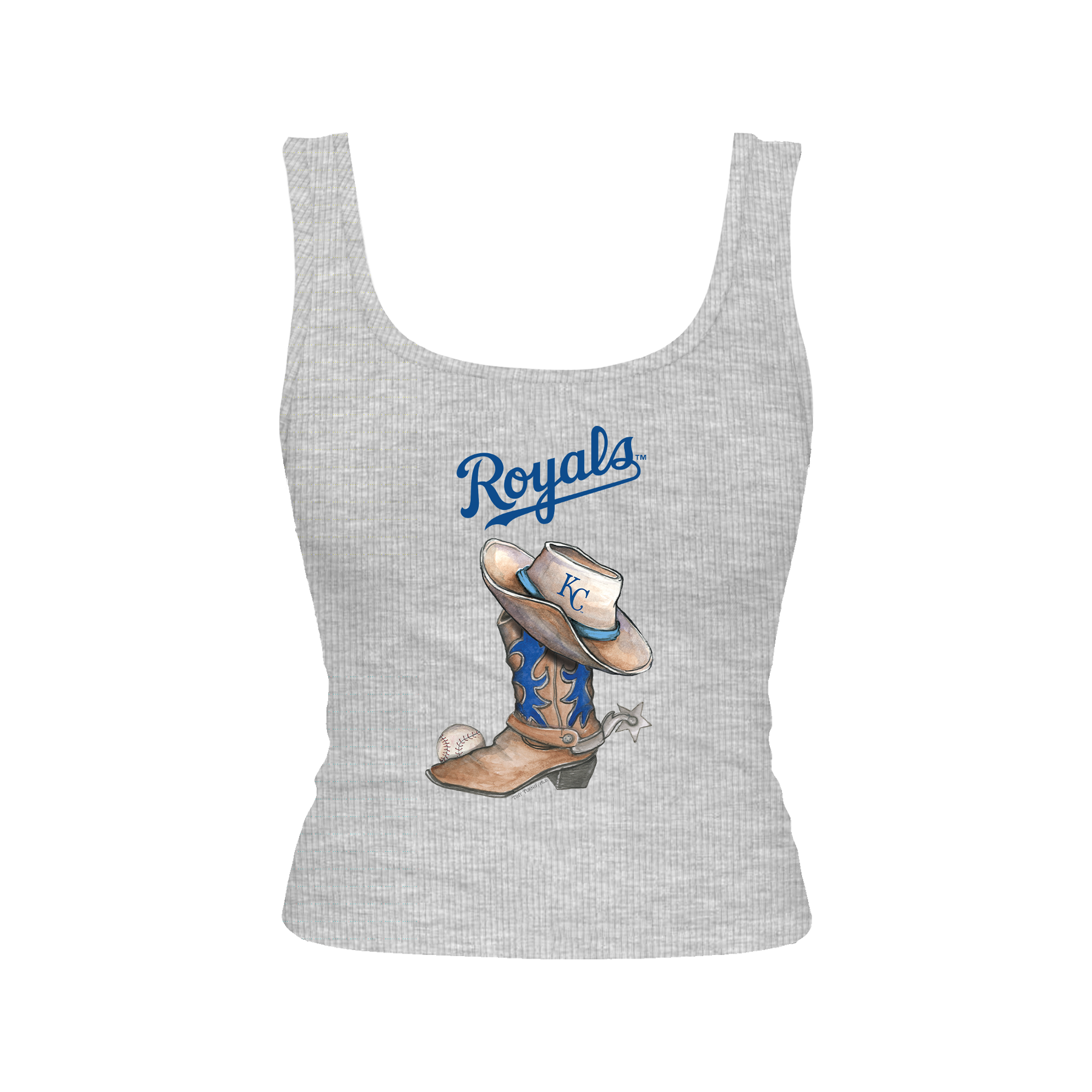 Kansas City Royals Cowboy Boot Emmy Tank