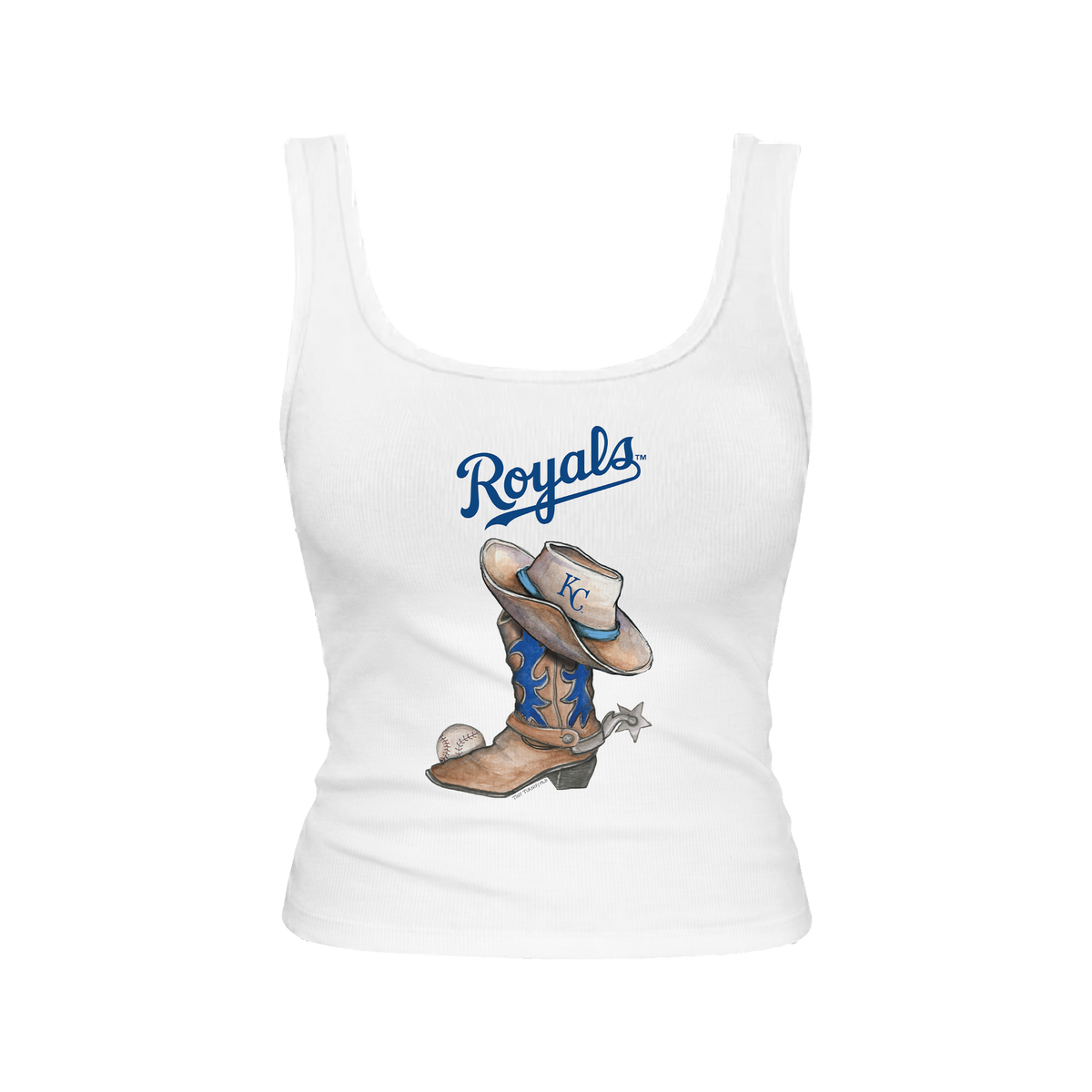Kansas City Royals Cowboy Boot Emmy Tank