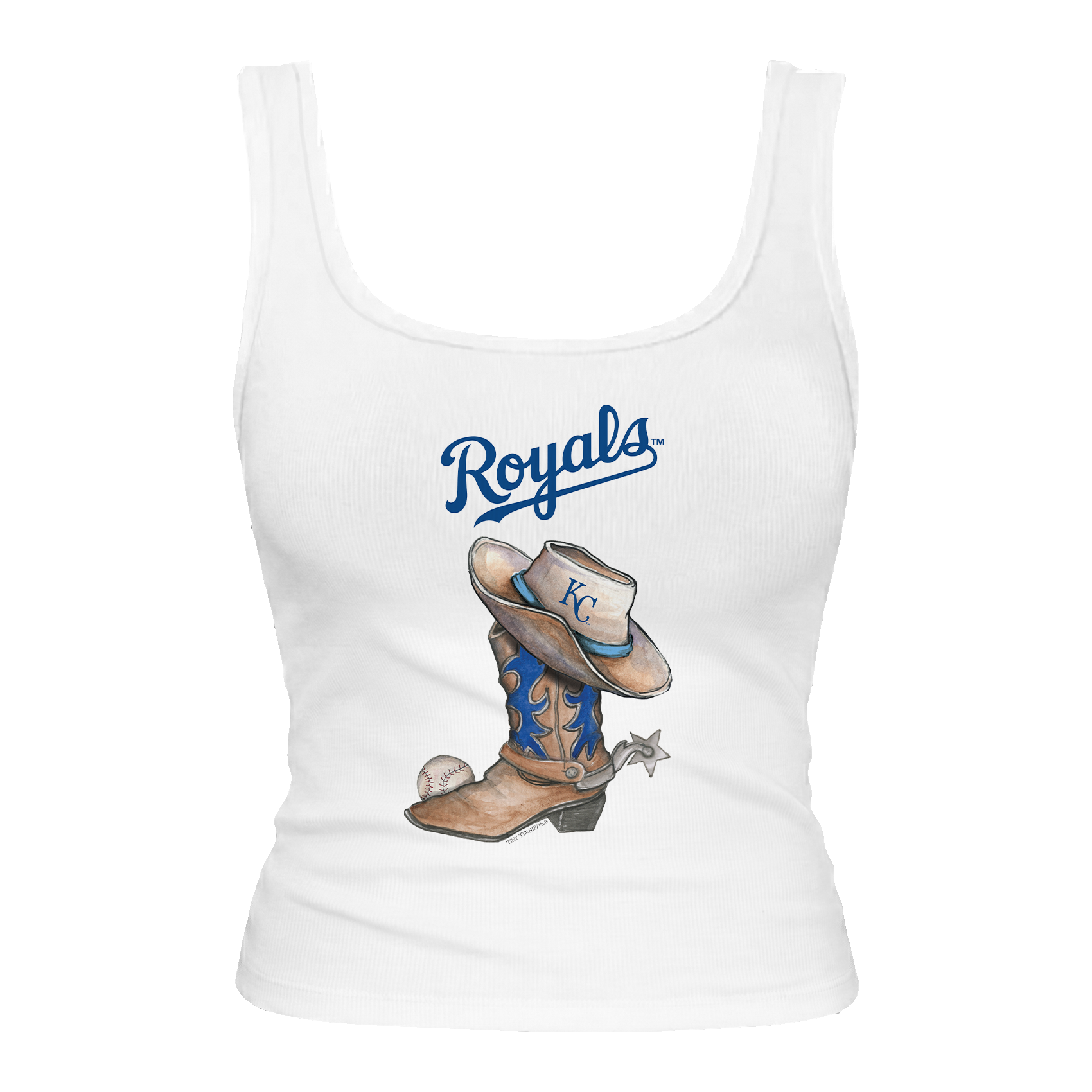 Kansas City Royals Cowboy Boot Emmy Tank