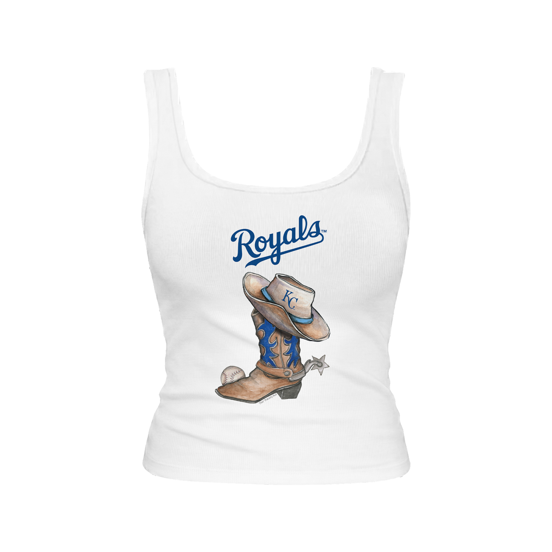 Kansas City Royals Cowboy Boot Emmy Tank