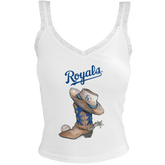 Kansas City Royals Cowboy Boot Lace Tank