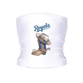 Kansas City Royals Cowboy Boot Tube Top - Tiny Turnip