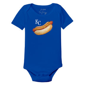 Kansas City Royals Hot Dog Short Sleeve Snapper