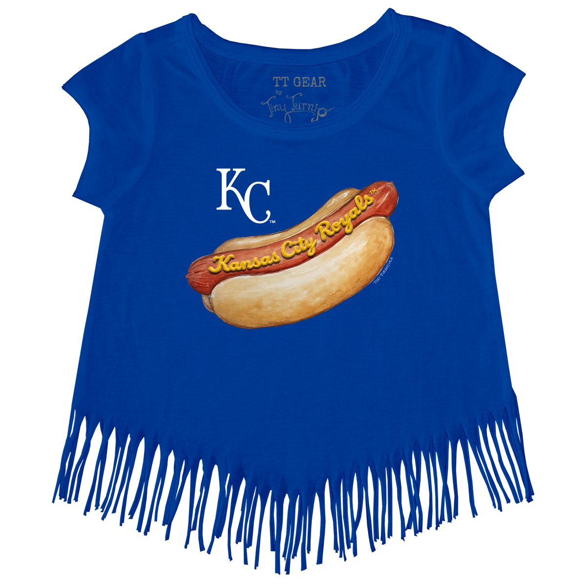 Kansas City Royals Hot Dog Fringe Tee