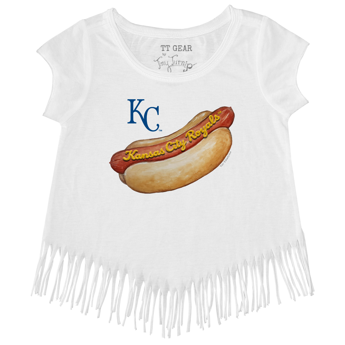 Kansas City Royals Hot Dog Fringe Tee