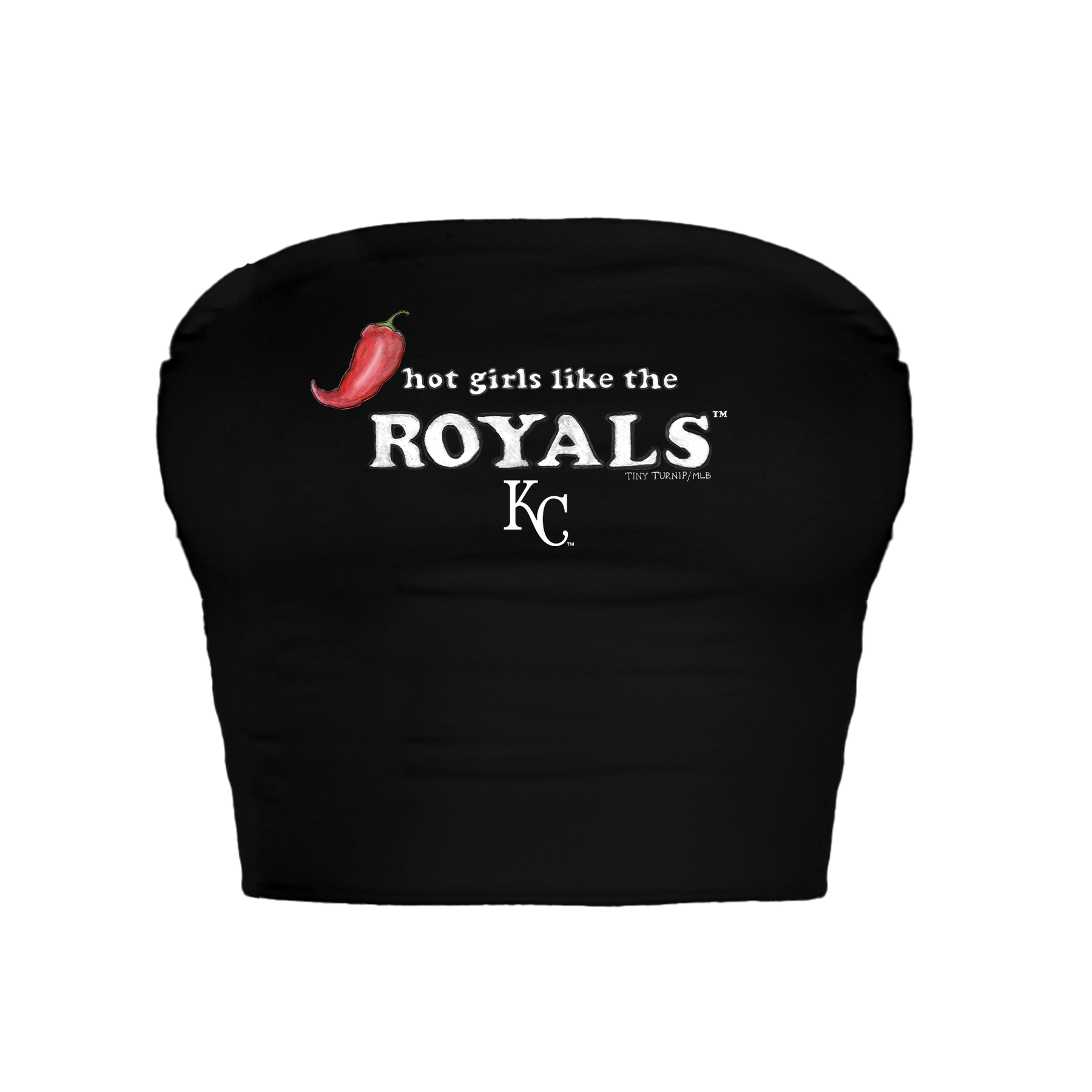 Kansas City Royals Hot Girls Crop Tube Top