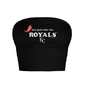 Kansas City Royals Hot Girls Crop Tube Top