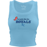 Kansas City Royals Hot Girls Crop Tank