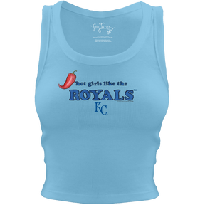Kansas City Royals Hot Girls Crop Tank
