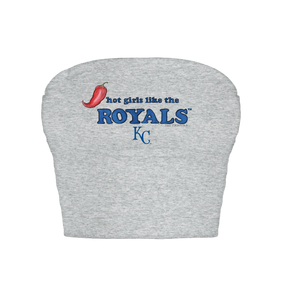 Kansas City Royals Hot Girls Crop Tube Top