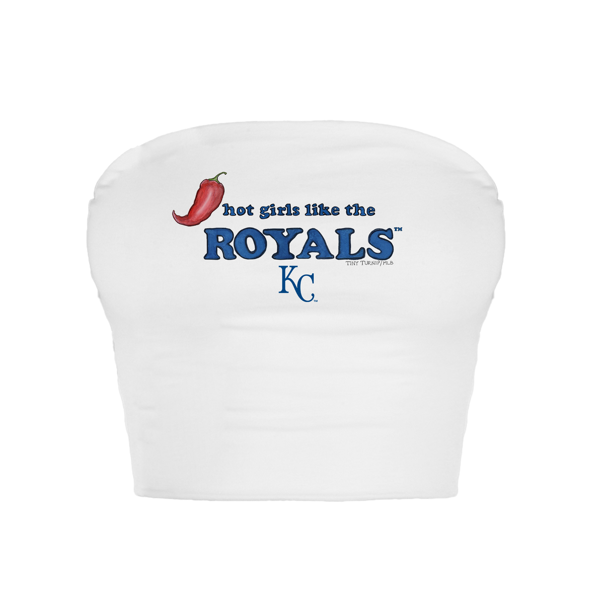 Kansas City Royals Hot Girls Crop Tube Top