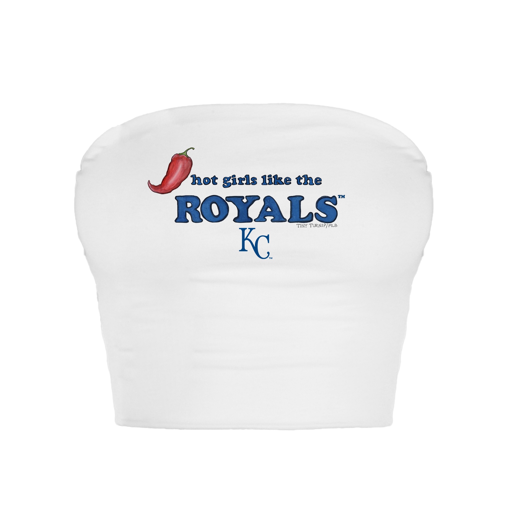 Kansas City Royals Hot Girls Crop Tube Top
