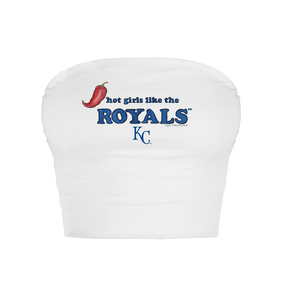 Kansas City Royals Hot Girls Crop Tube Top
