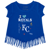 I Heart Royals Fringe Tee - Tiny Turnip