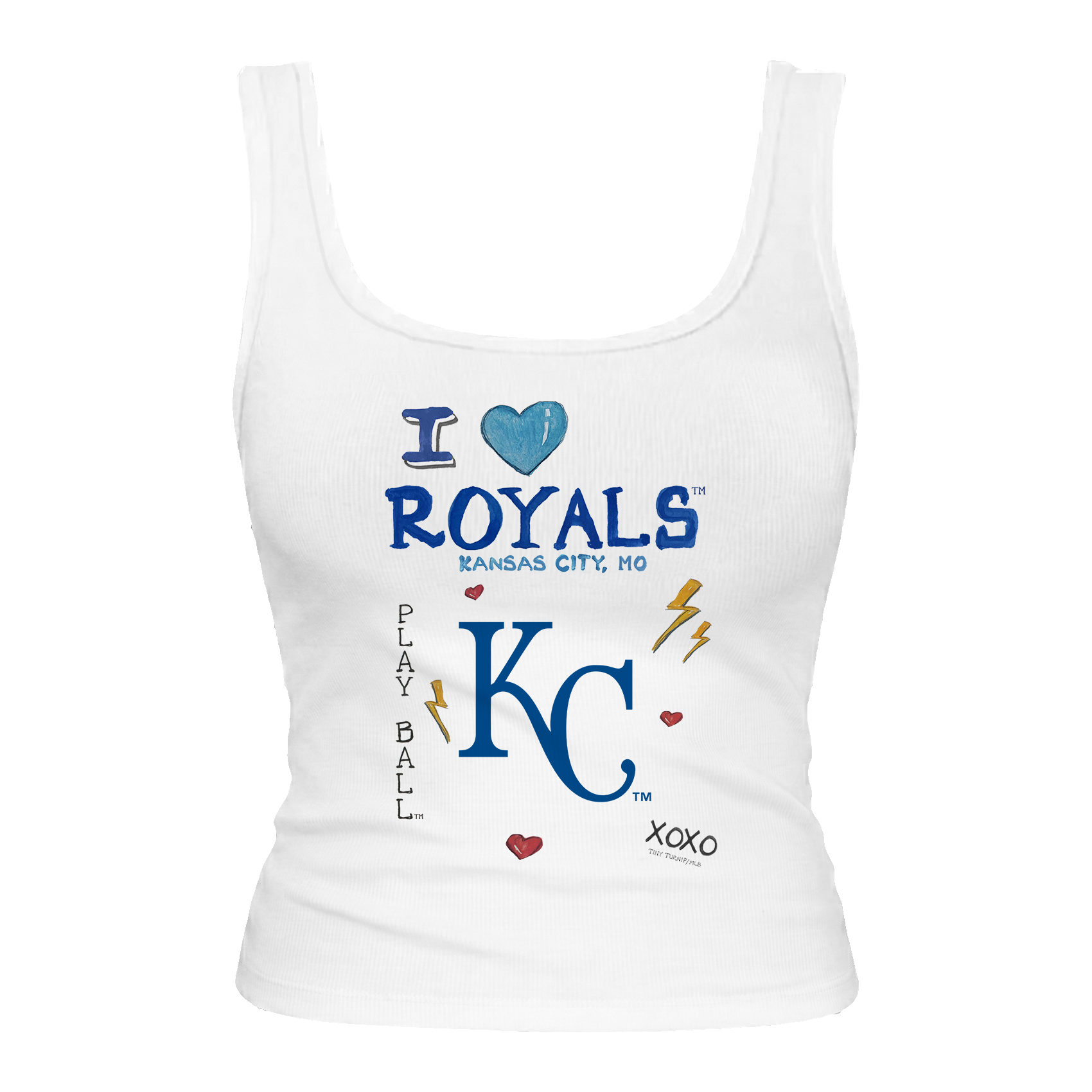 Kansas City Royals I Heart Royals Emmy Tank