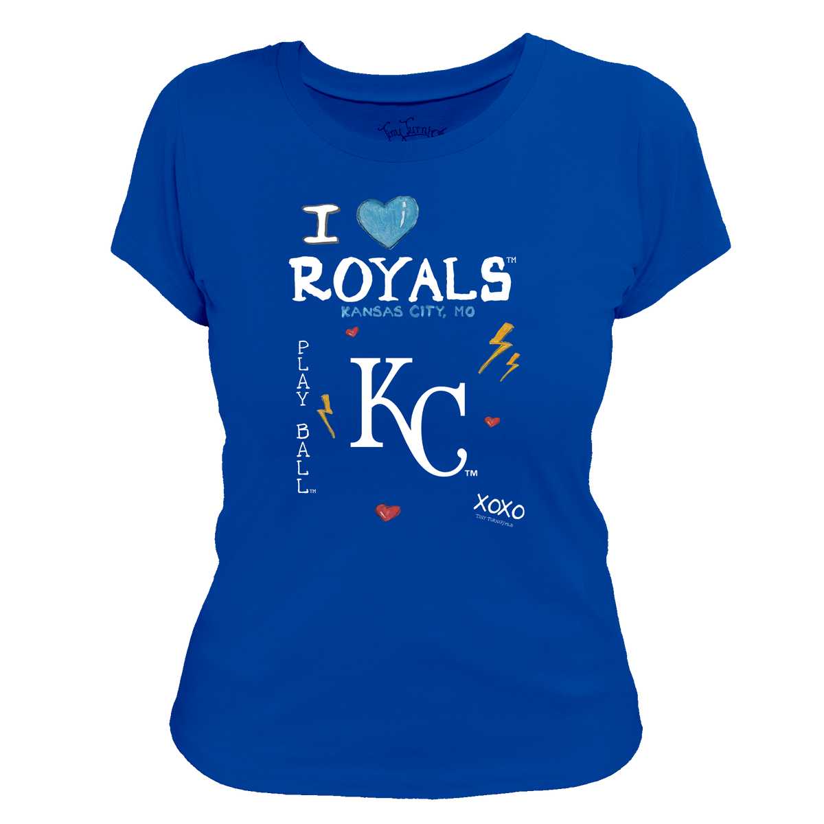 I Heart Royals Women's Tee Shirt - Tiny Turnip