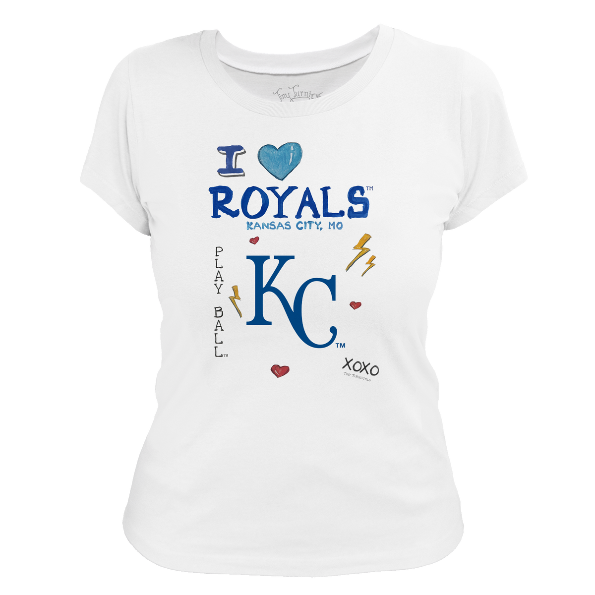 I Heart Royals Women's Tee Shirt - Tiny Turnip