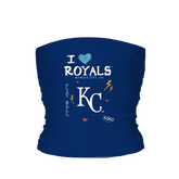 Kansas City Royals I Heart Royals Tube Top - Tiny Turnip