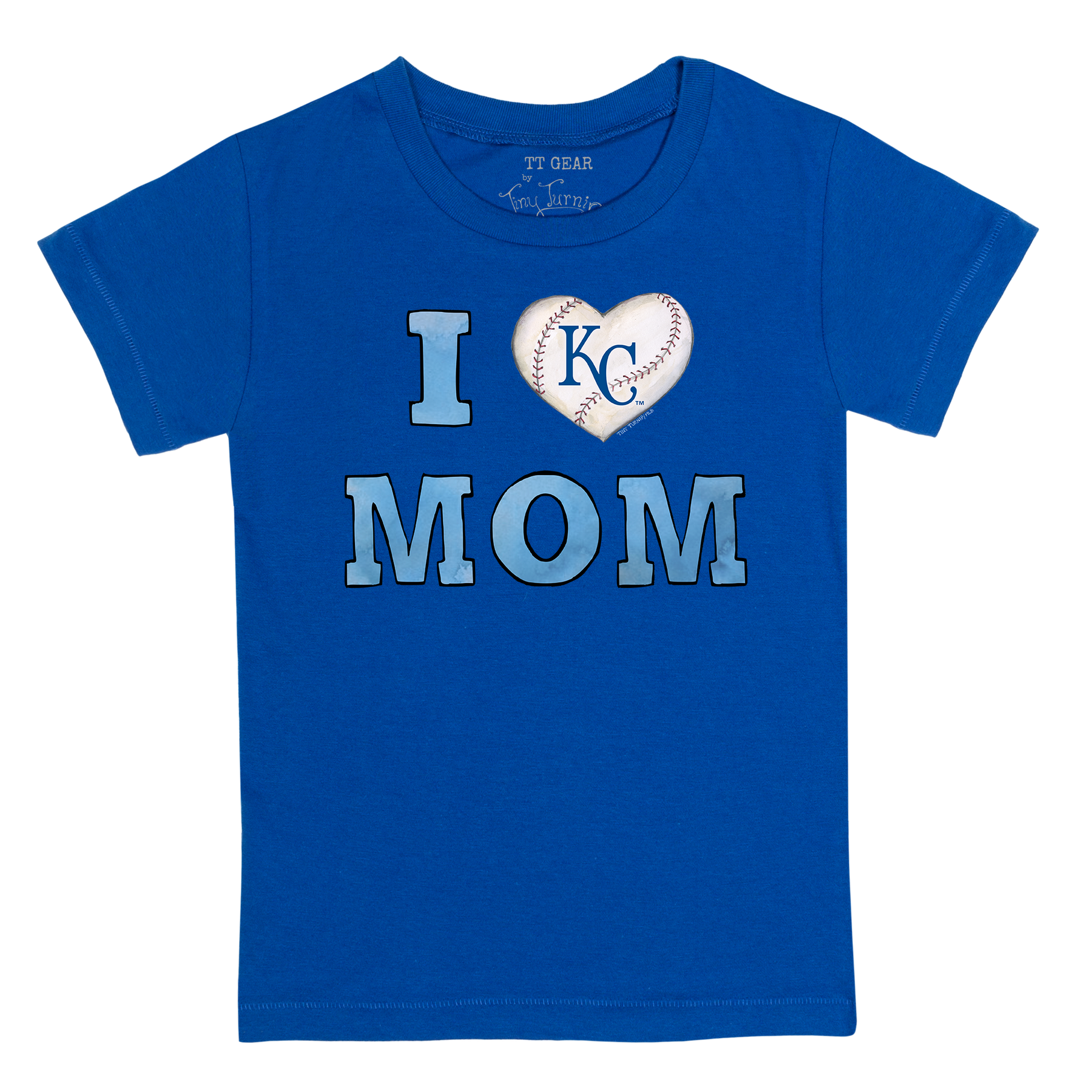 Kansas City Royals I Love Mom Tee Shirt