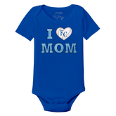 Kansas City Royals I Love Mom Short Sleeve Snapper