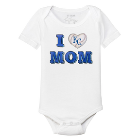 Kansas City Royals I Love Mom Short Sleeve Snapper