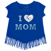 Kansas City Royals I Love Mom Fringe Tee