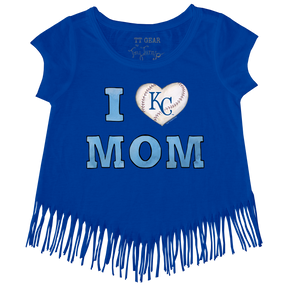 Kansas City Royals I Love Mom Fringe Tee