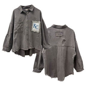 Kansas City Royals Lace Olivia Jacket - Tiny Turnip