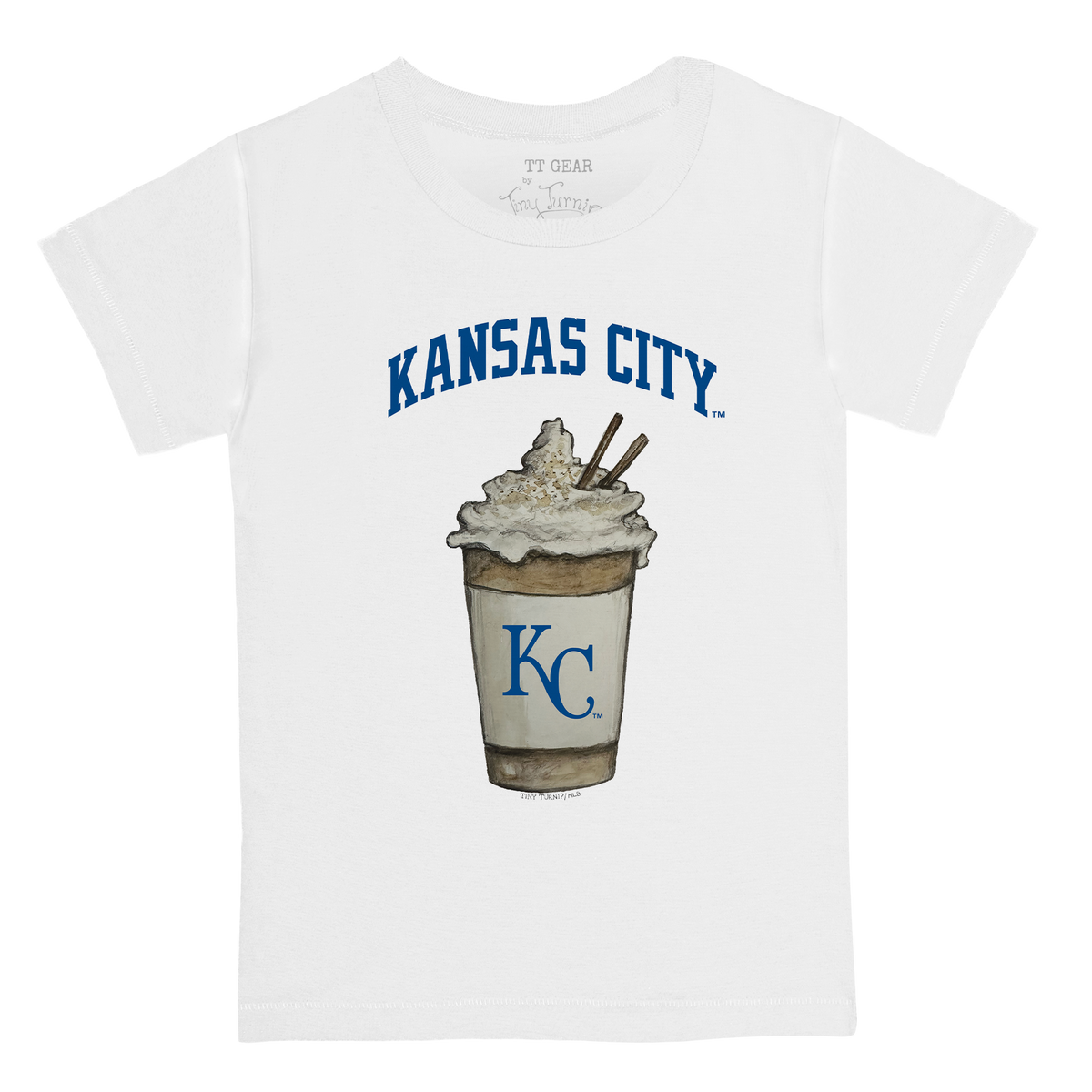 Kansas City Royals Latte Kid's Tee Shirt