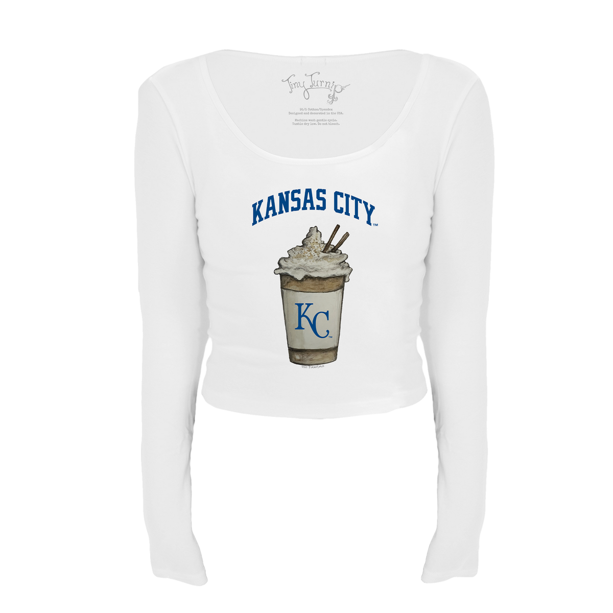 Kansas City Royals Latte Women's Lucy Long Sleeve