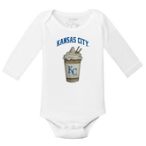 Kansas City Royals Latte Long Sleeve Snapper