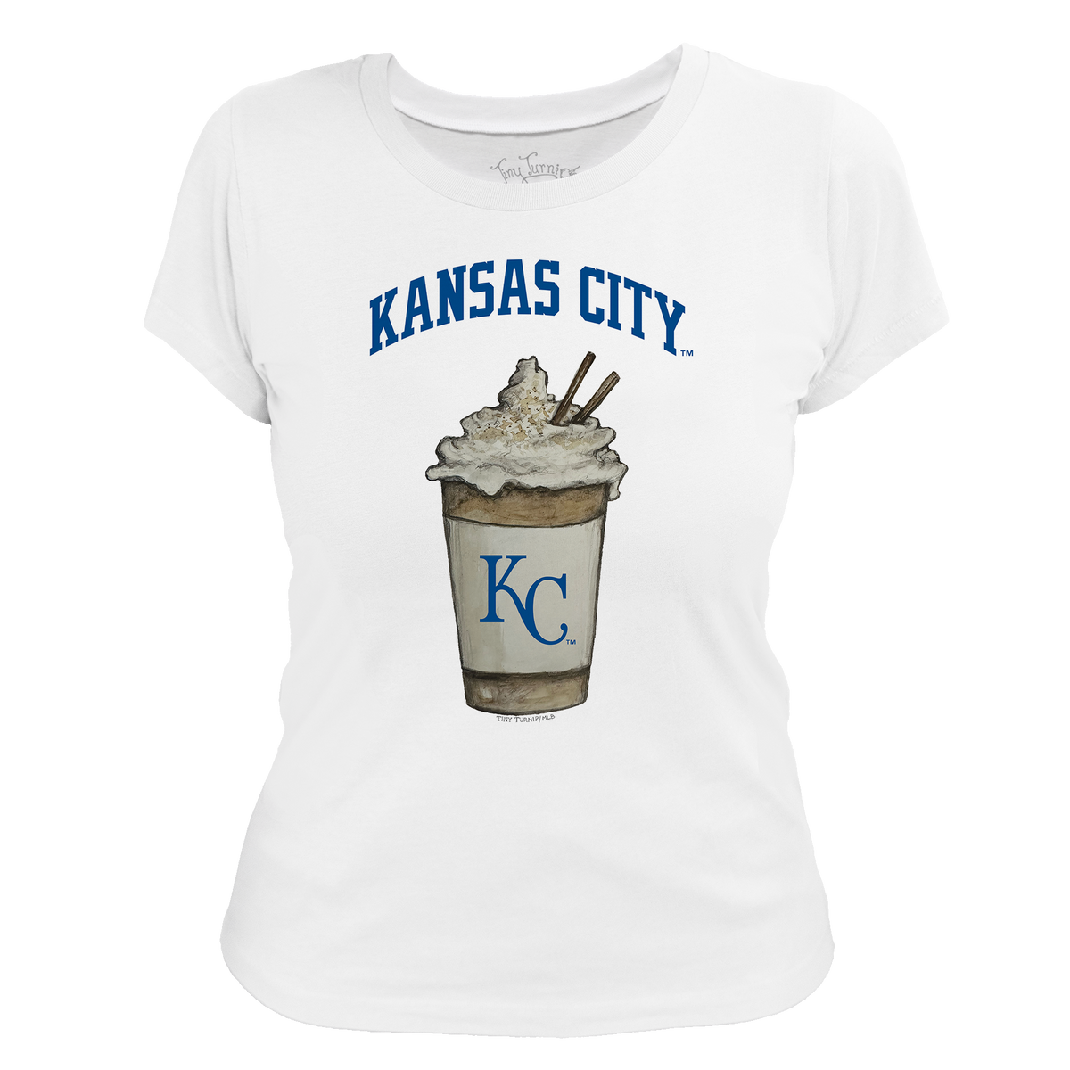 Kansas City Royals Latte Women's Tee Shirt