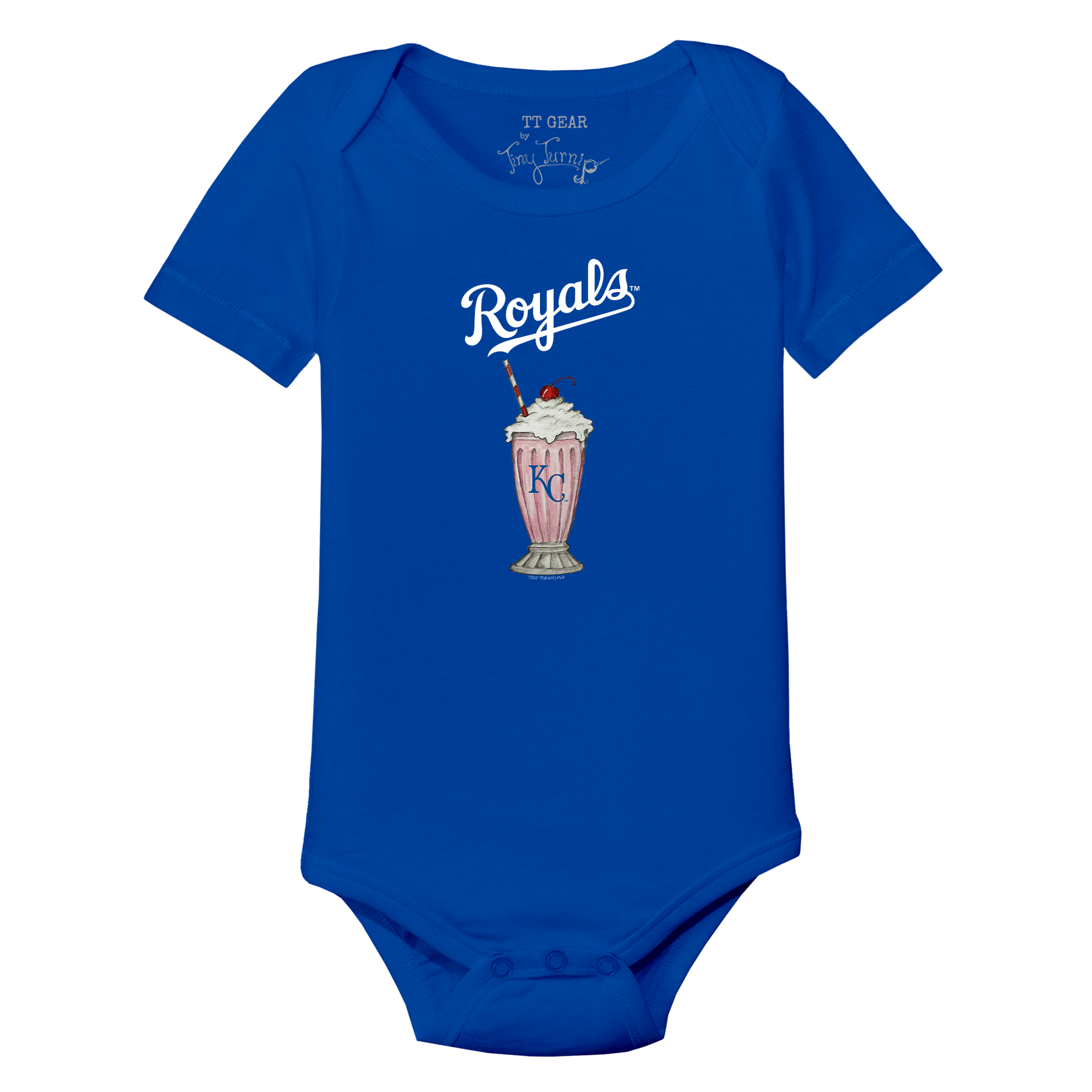 Kansas City Royals Milkshake Short Sleeve Snapper