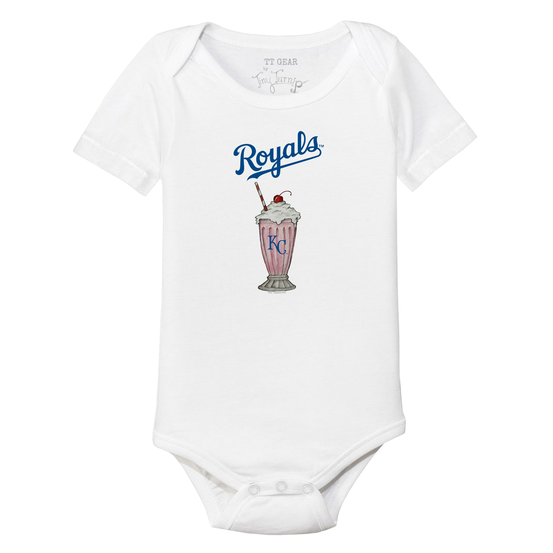 Kansas City Royals Milkshake Short Sleeve Snapper
