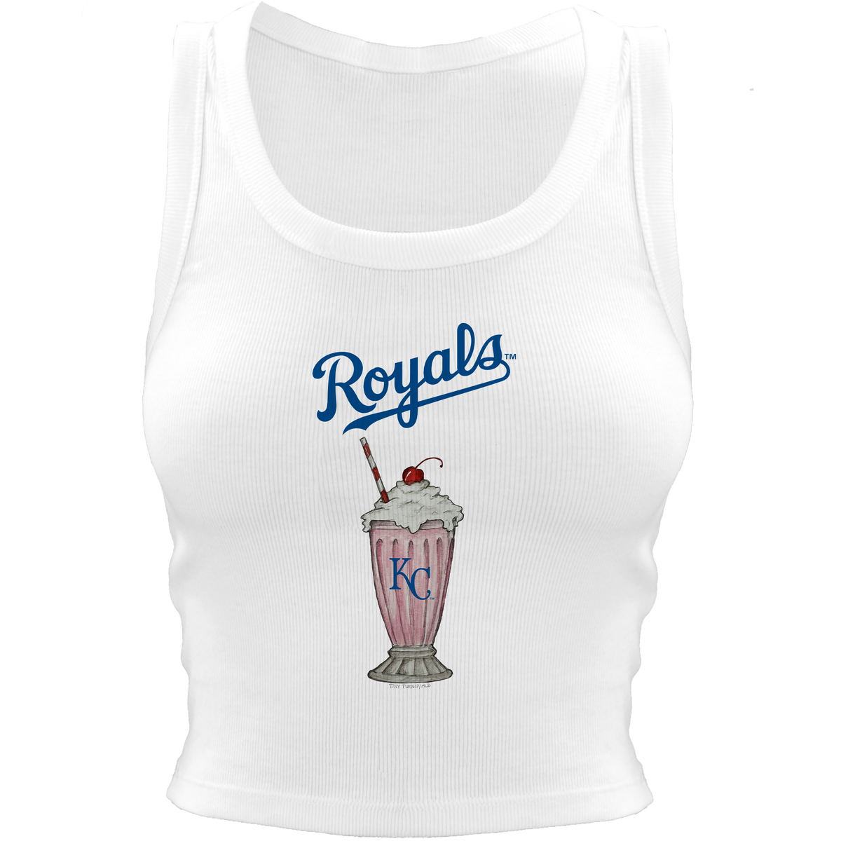 Kansas City Royals Milkshake Crop Tank
