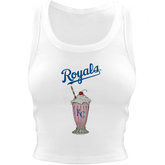 Kansas City Royals Milkshake Crop Tank