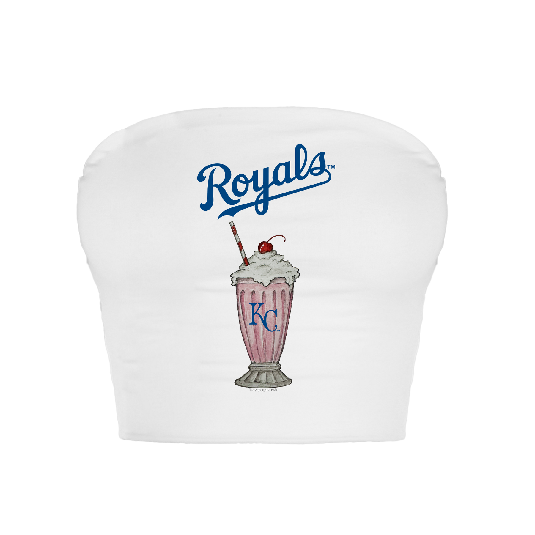 Kansas City Royals Milkshake Crop Tube Top