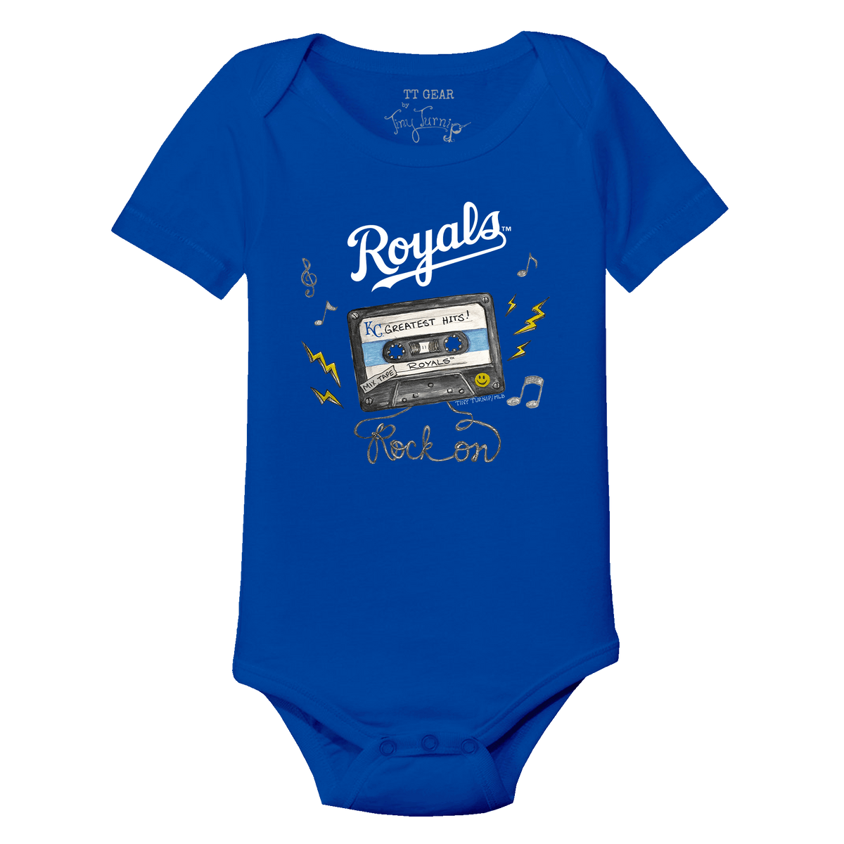 Kansas City Royals Mixtape Short Sleeve Snapper