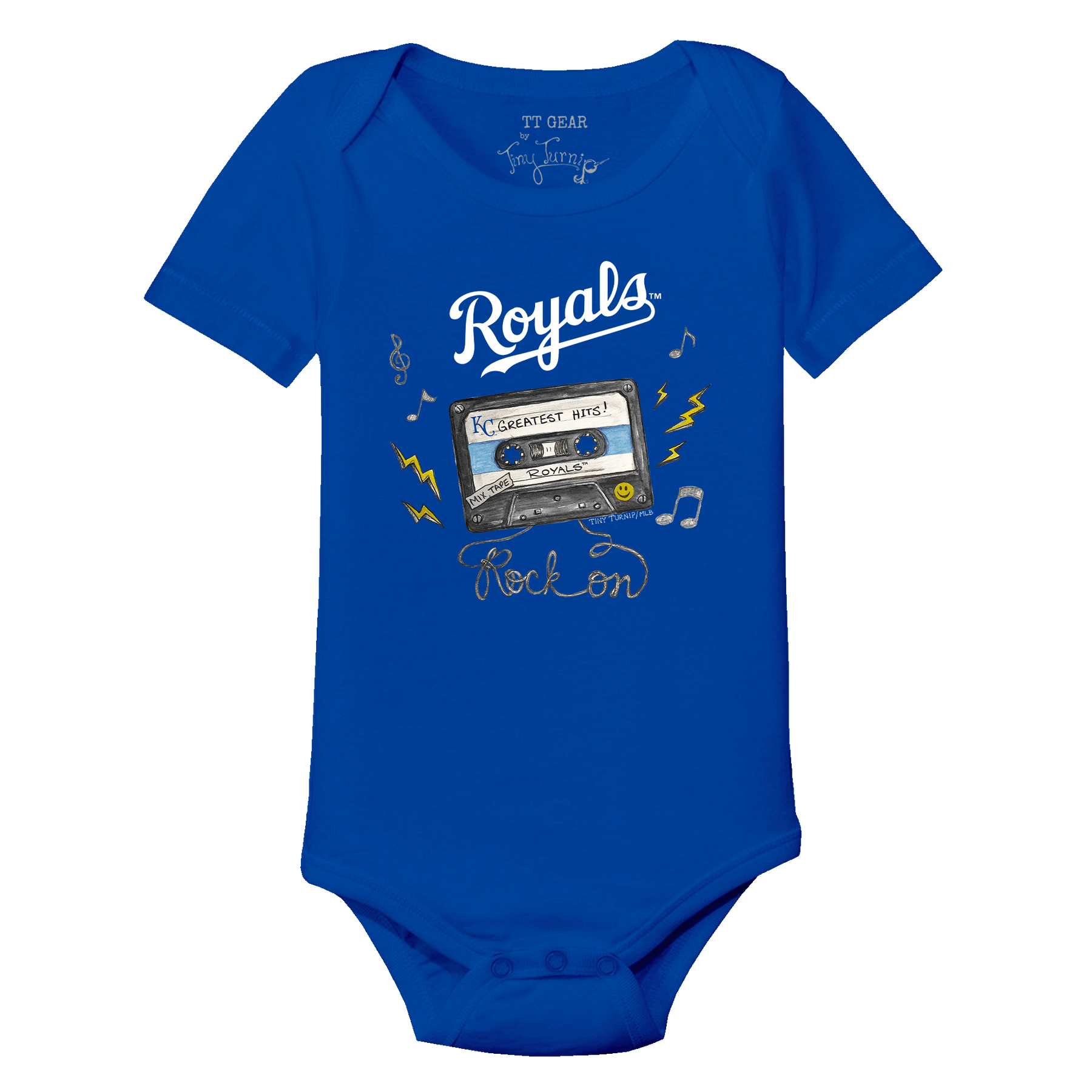 Kansas City Royals Mixtape Short Sleeve Snapper