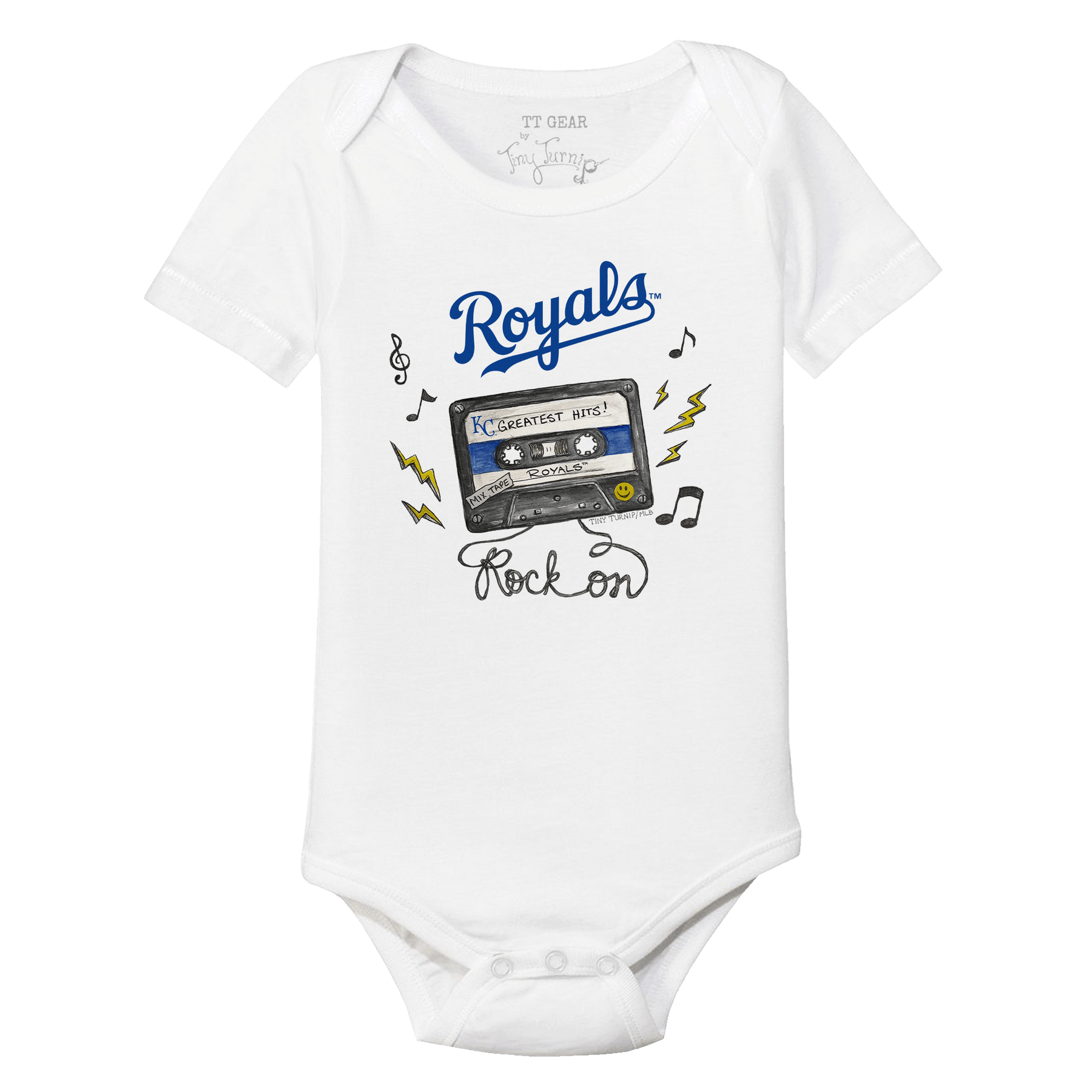 Kansas City Royals Mixtape Short Sleeve Snapper