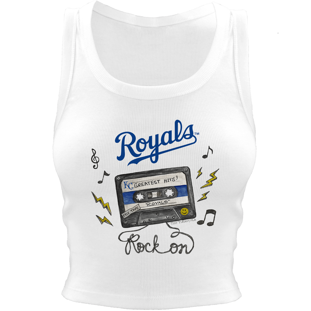 Kansas City Royals Mixtape Crop Tank