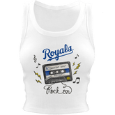 Kansas City Royals Mixtape Crop Tank