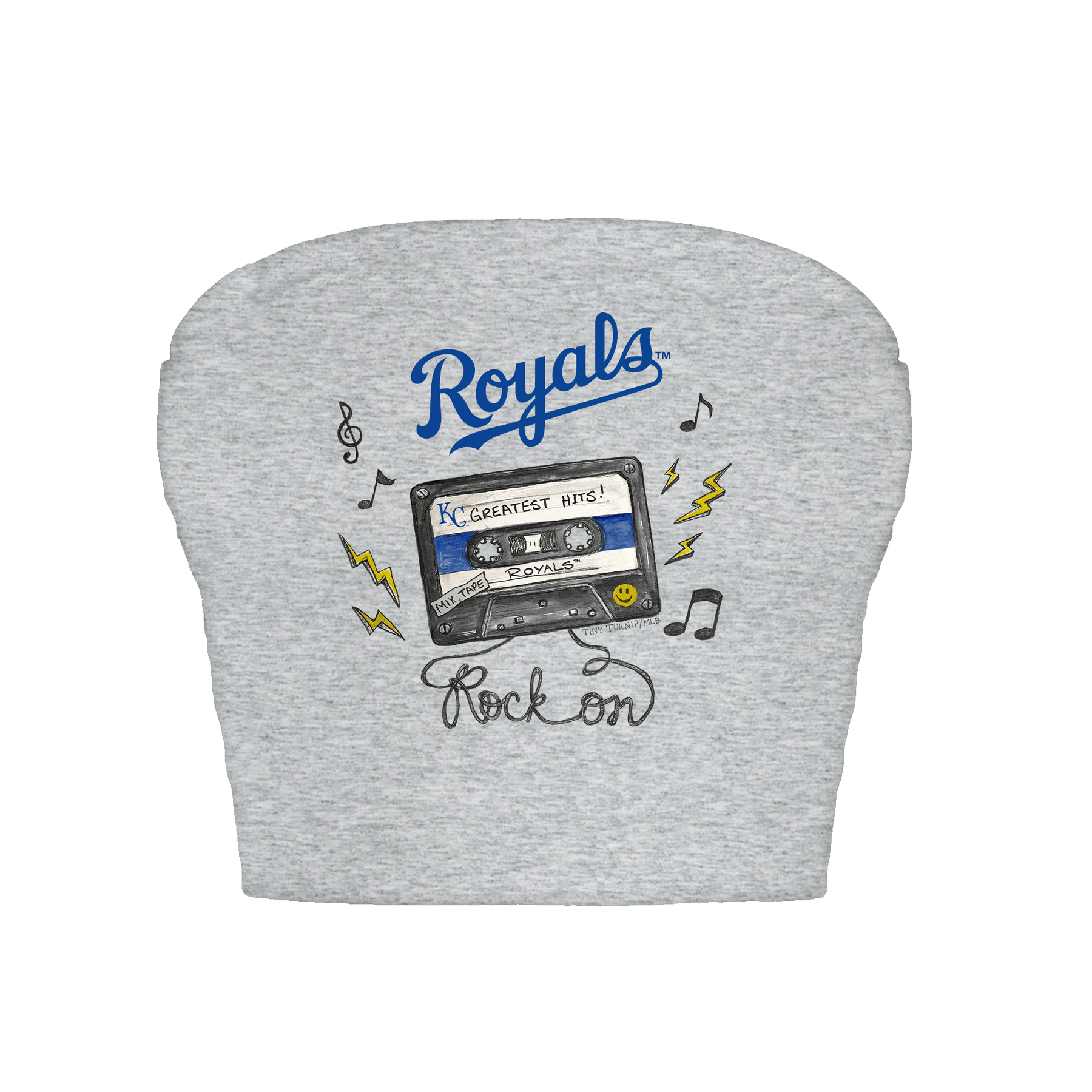 Kansas City Royals Mixtape Crop Tube Top