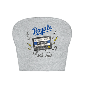 Kansas City Royals Mixtape Crop Tube Top