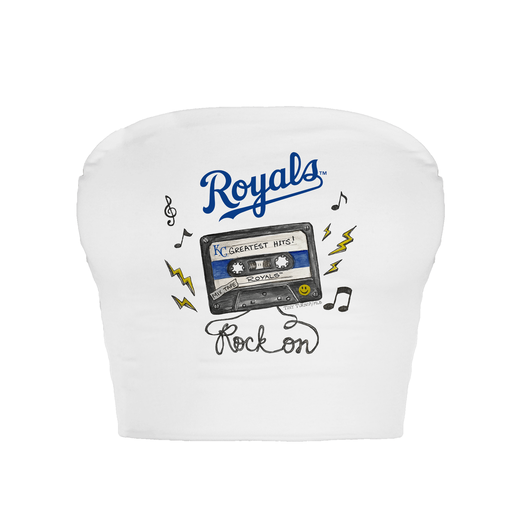 Kansas City Royals Mixtape Crop Tube Top