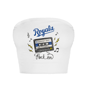 Kansas City Royals Mixtape Crop Tube Top