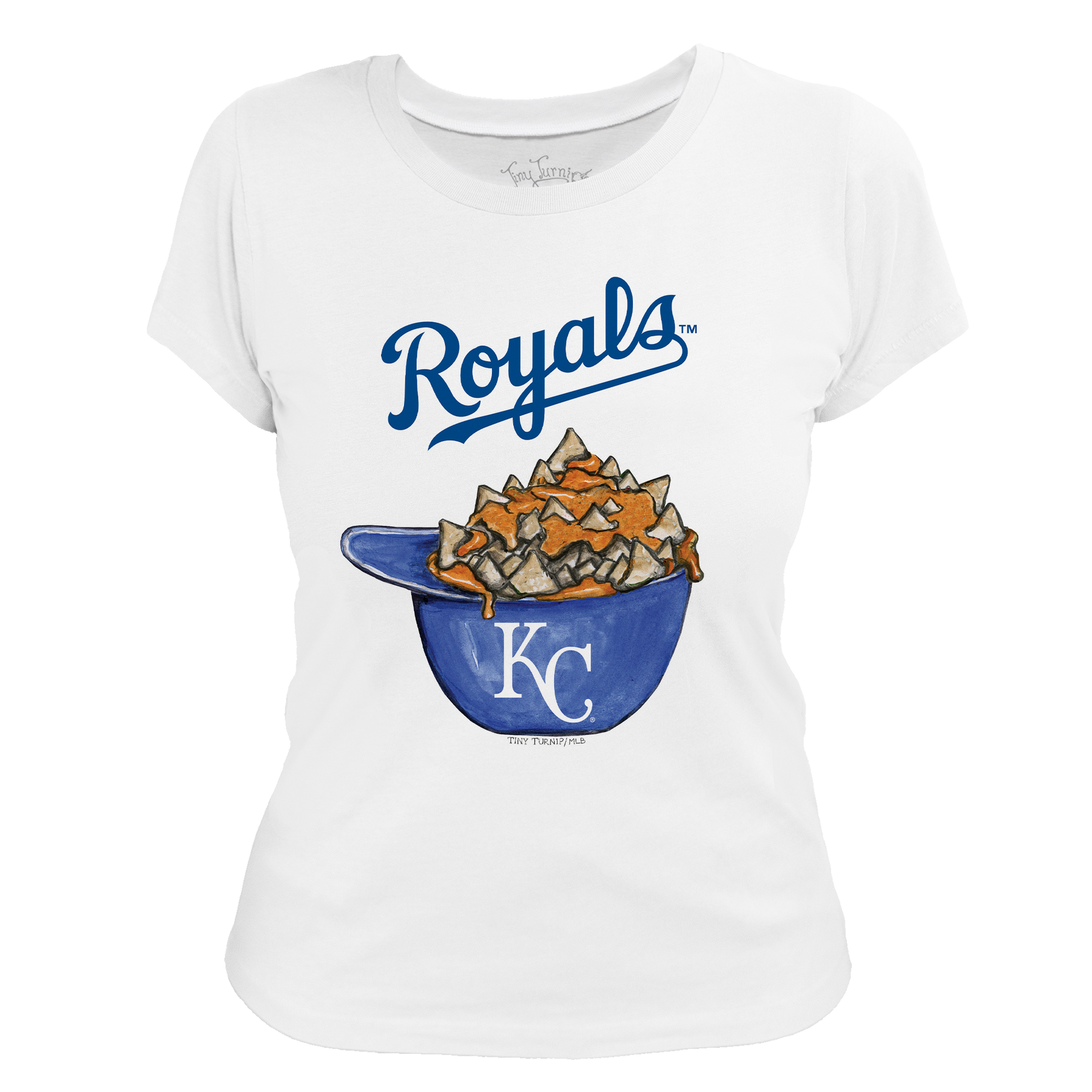 Kansas City Royals Nacho Helmet Tee Shirt